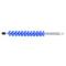 York 027-01922-000 Tube Cleaner Nylon Brush & Flexible Shaft