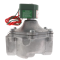 Asco 8215B80 Aluminum Body 2-Way Solenoid Valve 2" Normally Closed 0-25psi 120V
