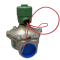 Asco 8215B80 Aluminum Body 2-Way Solenoid Valve 2" Normally Closed 0-25psi 120V