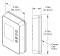 BAPI BA/HQP BAPI-Stat Quantum Prime Room Temp or Temp/Humidity Sensor