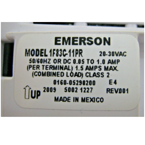 White-Rodgers 1F83C-11PR Programmable Thermostat 1 Heat- 1 Cool