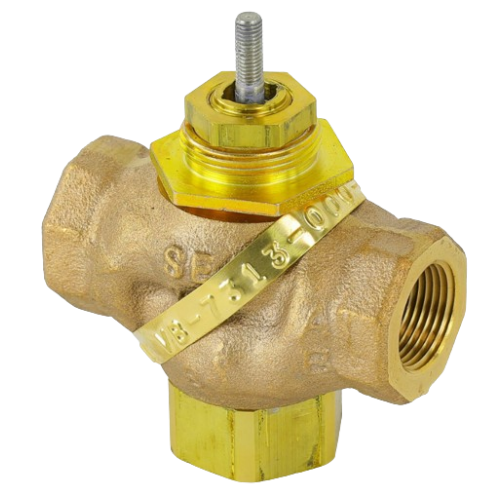 Barber Colman (Schneider Electric) VB-7313-0-4-6 Mixing Valve 3-Way Bronze Body 3/4" NPT 7.5Cv