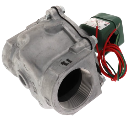 Asco 8215B80 Aluminum Body 2-Way Solenoid Valve 2" Normally Closed 0-25psi 120V