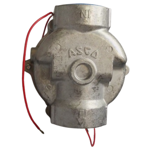 Asco 8215B80 Aluminum Body 2-Way Solenoid Valve 2" Normally Closed 0-25psi 120V