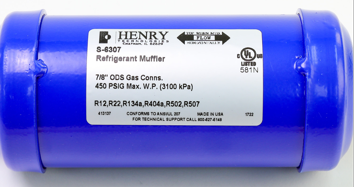 Camstat Henry S-6307 Discharge Line Muffler 7/8"