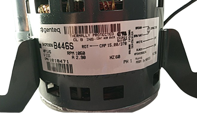 Nordyne 1018471 Blower Motor 1/5 Hp 1050 RPM 115 V