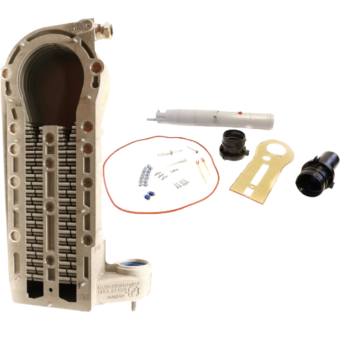 Weil McLain 383-500-775 Heat Exchanger Block Replacement - Ultra-155 S1,S2,S3,S4