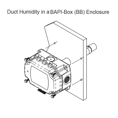 BAPI BA/H310-D-BB Duct Humidity Sensor