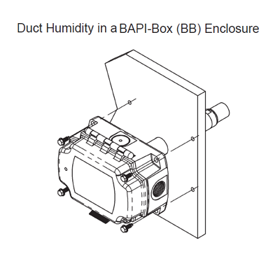 Automated Logic ALC/10K-2-H300-D-BB Humidity Sensor