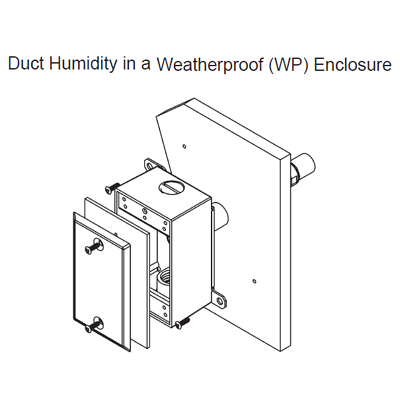 Automated Logic ALC/10K-2-H200-D-WP Humidity Sensor