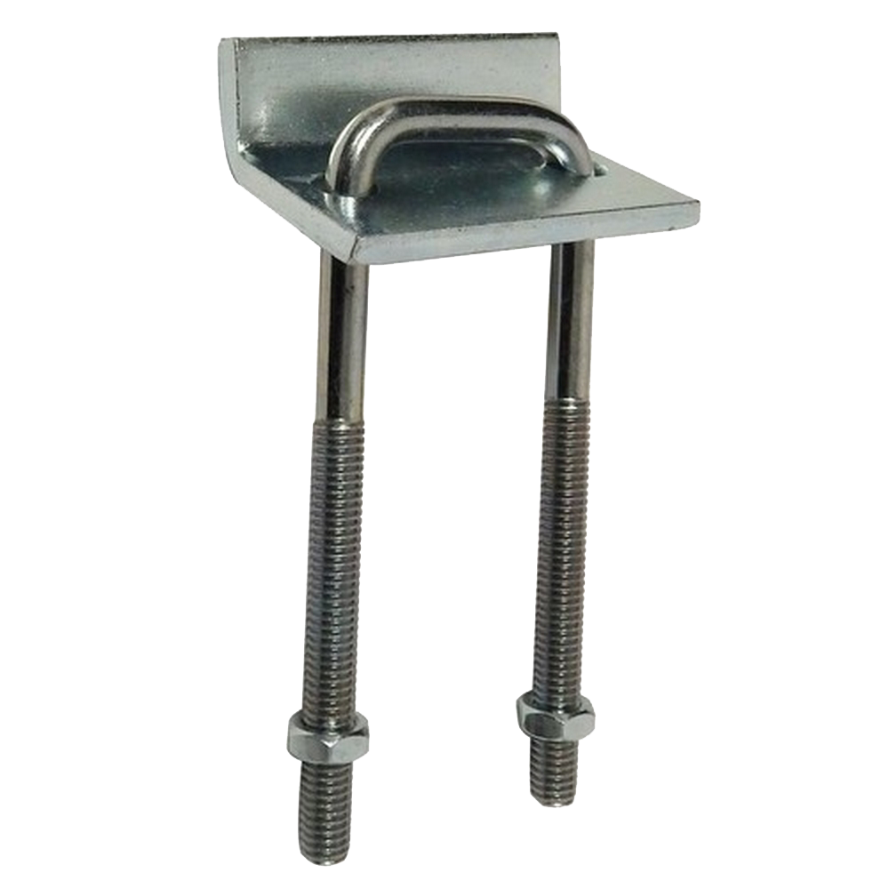 DiversiTech 17464 Strut to Beam Clamp with Square U-Bolt