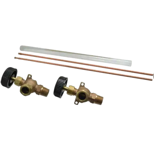 Conbraco 20-205-00 Water Gauge Heavy Pattern Bronze 1/2" [5/8" x 12" Glass O.D. X Length] Composition Wheel with Standard Glass and Rod