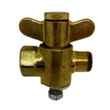 3049 Throttling Shut-Off Valve 1/4 FNPT X 1/4 MNPT