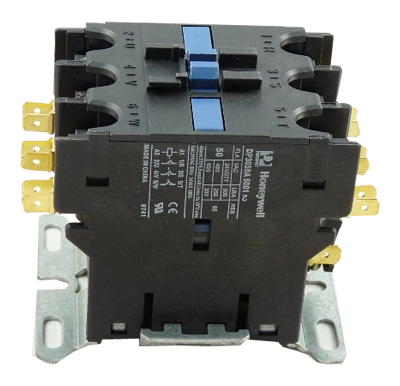 Honeywell DP3060C5008 3 Pole 60A/240V Definite Purpose Contactors