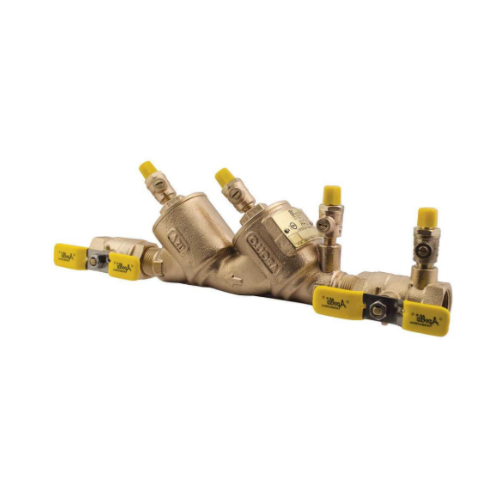 Conbraco 4A-104-A2F Double Check Valve 3/4" with Ball Valve