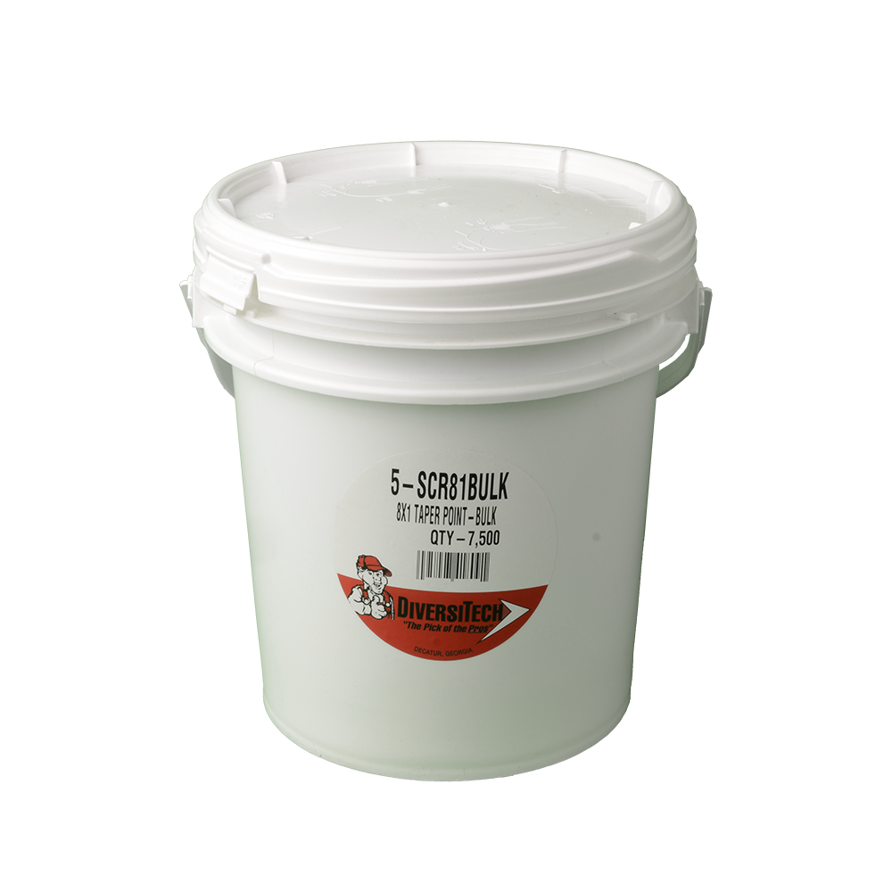 DiversiTech 5-SCR81BULK TAPER PT 8x1 SHT SCREW 7500PK