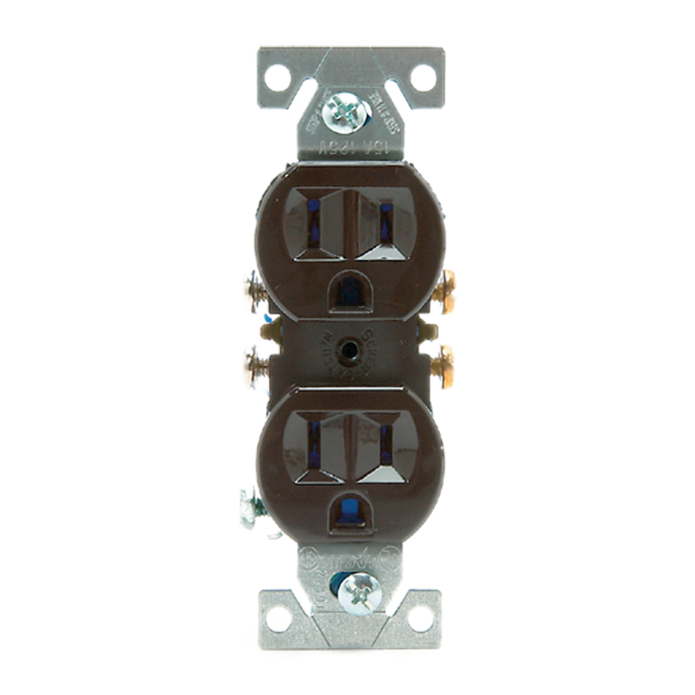 DiversiTech 620-700 Receptacle Duplex Brn 125V/15A