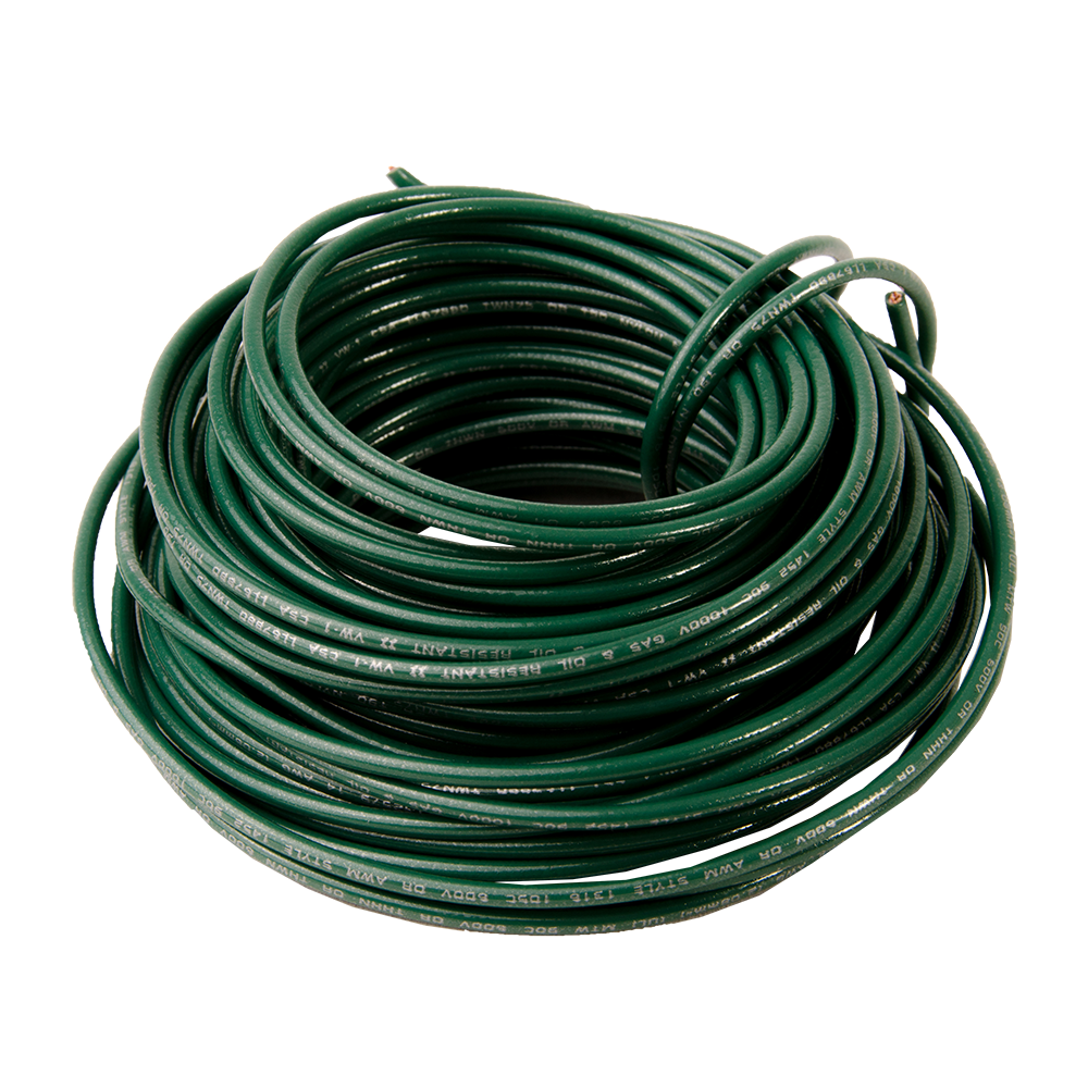 DiversiTech 6333G Hook-up Wire 14ga Green . 48 ft