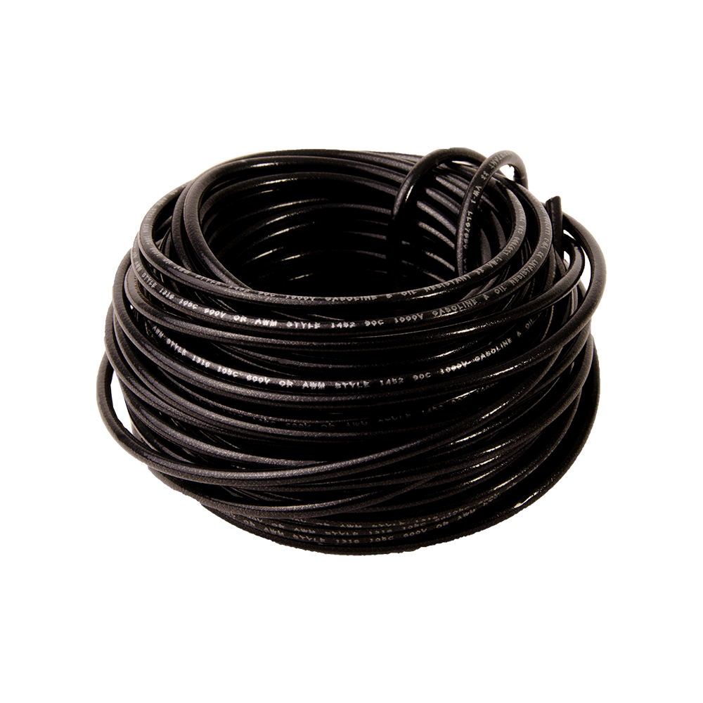 DiversiTech 6334B Hook-up Wire 12ga blk. 48 ft