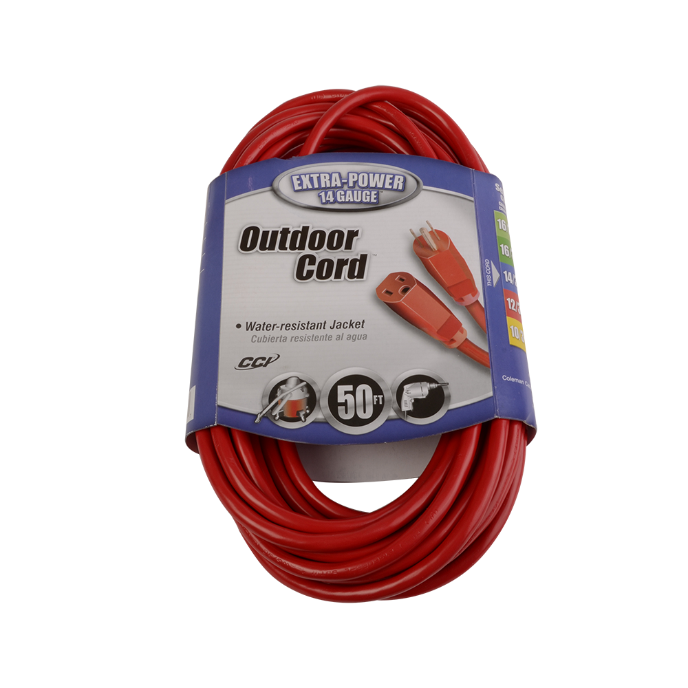 DiversiTech 7-ECC50730 Extension Cord OD Yellow 50 ft