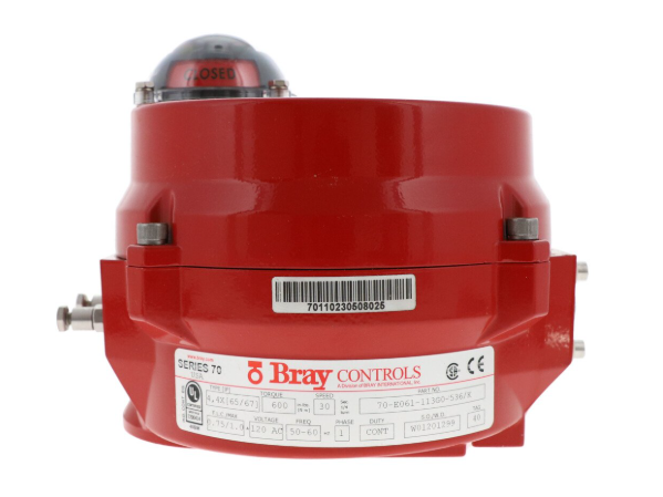 Bray Valves 70E061-113G0536/K Actuator 120V HE,3000 IN-LB,30S,IRB
