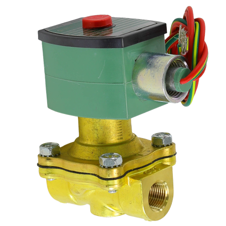 Asco 8210G33 General Service 2-Way Solenoid Valve 3/8" Normally Open 0-125 PSI