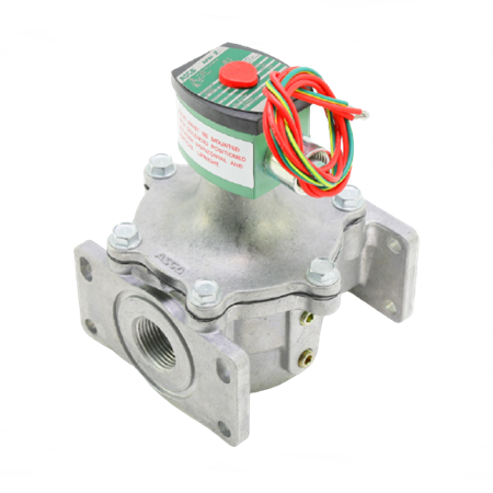 Asco 8214G251 Internal Pilot Operated 2-Way Solenoid Valve 1" Normally Closed 0-5 PSI 120V