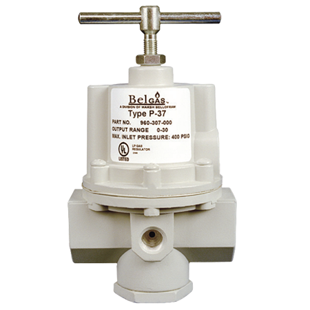 BelGas P37 Series Gas Regulator 3/4" 0-30psi