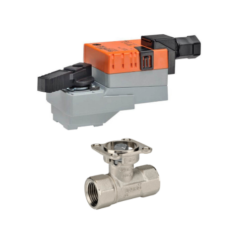 Belimo B224+LRB24-SR-T Non-Spring Return Actuator with 1" NPT Valve