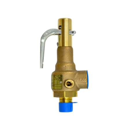 Conbraco 19-MDCA-100 Bronze Safety Valve Brass Trim Metal Seat 1/2" NPT Section I Steam 100psi