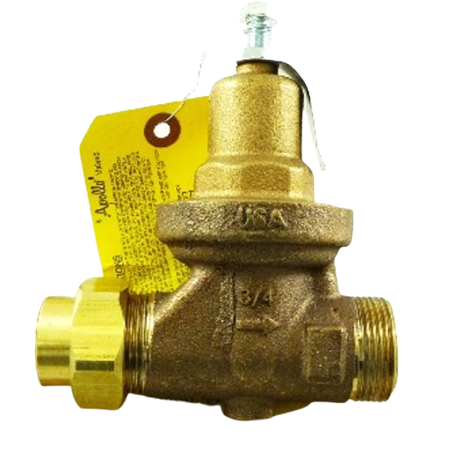 Conbraco 36-104-01 Water Pressure Reducing Valve 3/4" Union x FNPT 25-75 PSIG