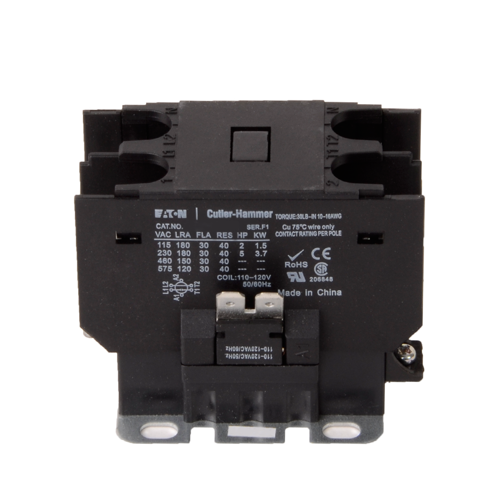 DiversiTech DPE302120 DP Contactor 30A/2P/120V