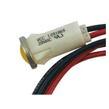 Detroit Radiant TP-828 Yellow Indicator Light 24V