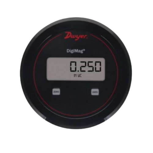 Dwyer DM-001 DigiMag Differential Pressure Transmitter 0.1"w.c
