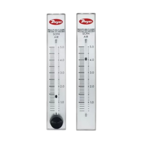 Dwyer RMA-26 Flow Meter 2" Scale 0.5 -5 LPM Air