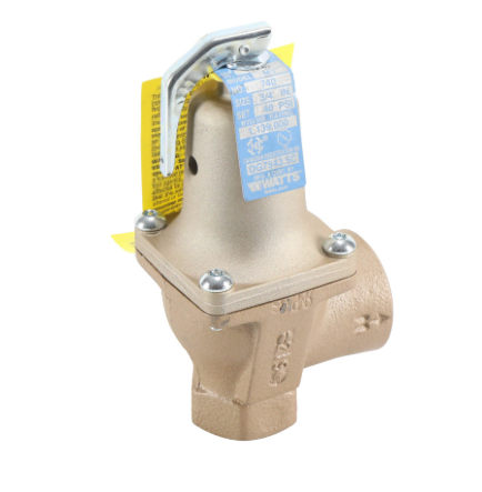 Watts F382024 Boiler Pressure Relief Valve 3/4" x 1"