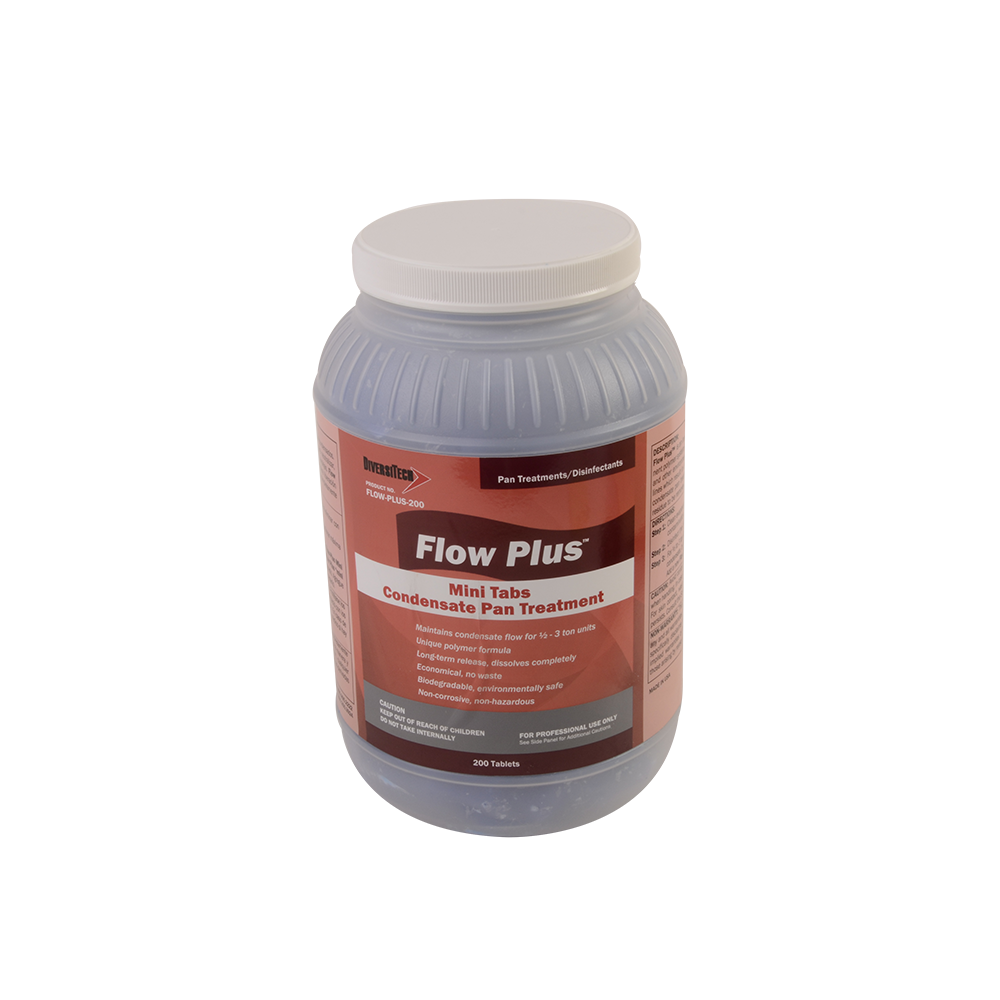 DiversiTech FLOW-PLUS-200 PT Flow-Plus 200 Tabs/Jar