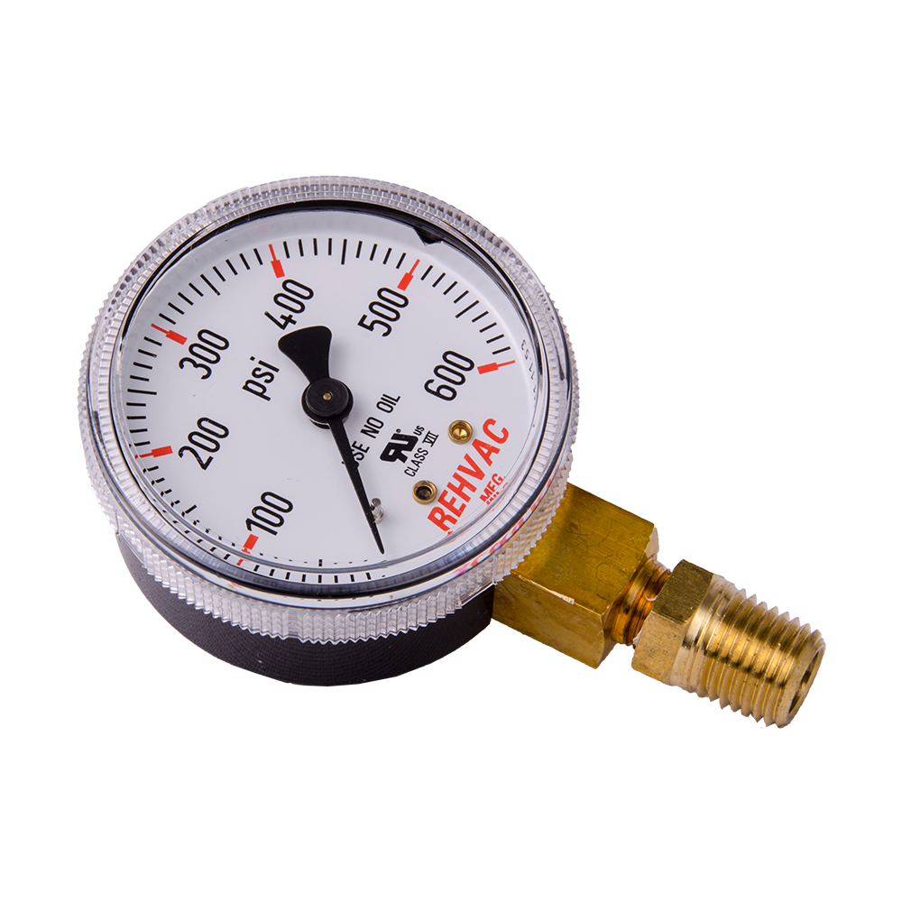 DiversiTech GAU207 PkG Gauge Low Pressure 600psi