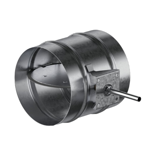 Greenheck (Venco) VCDR-53-8-KIT Round Damper with Actuator Mounting Bracket 8"