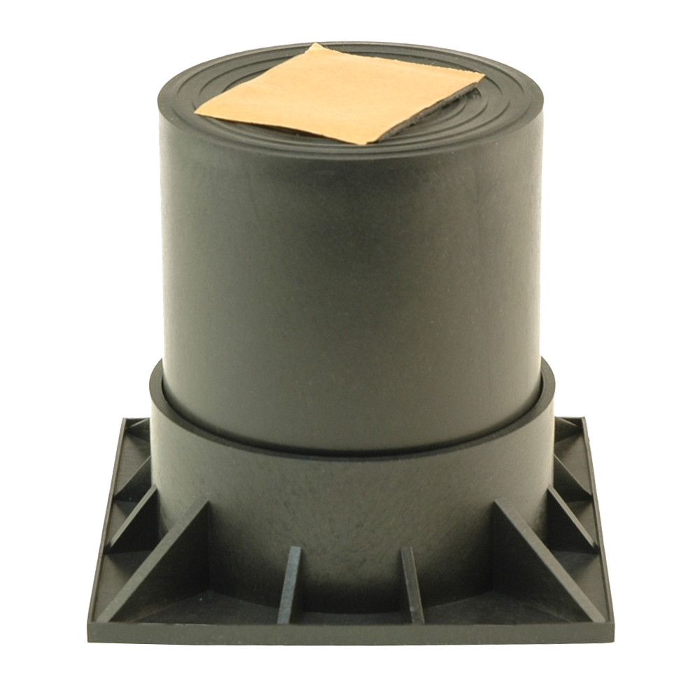 DiversiTech HPR-6-2PG HPR 2 Piece Blk Riser 6"