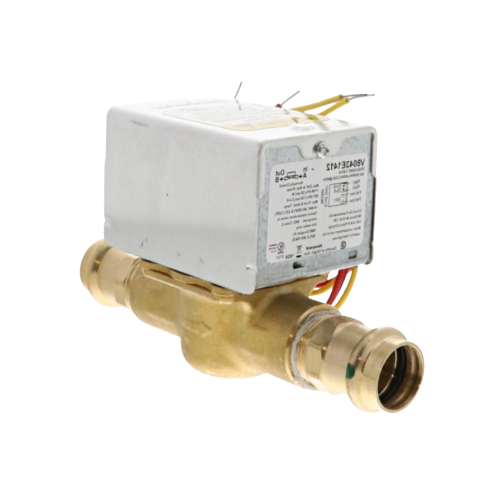 Resideo V8043E1412 Zone Valve Pro Press with Electrical Connections