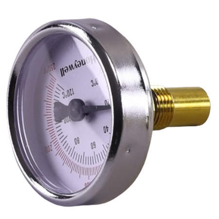 Honeywell TG200-UT Thermometer 2" Dial 1/2" Thermowell