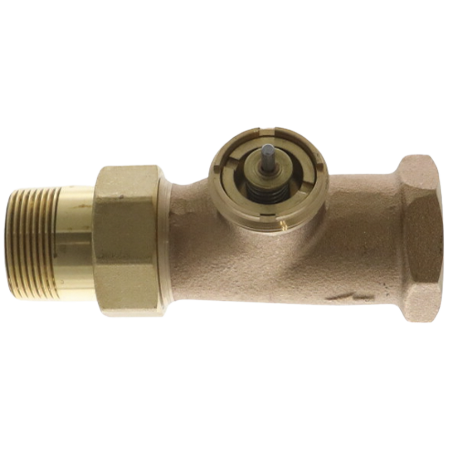Honeywell V110D1024 Radiator Valve 1-1/4" Straight Body for T104 Series Sensor