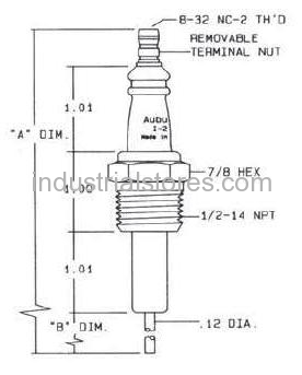 Auburn I-2-2 Auburn electrode