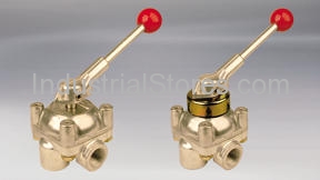 Barksdale Products 9022-MC-A Manual Valve 3/8" Interflow