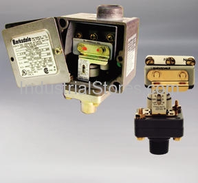 Barksdale Products E1H-H15-F2 Pressure Switch .5-15 PSI