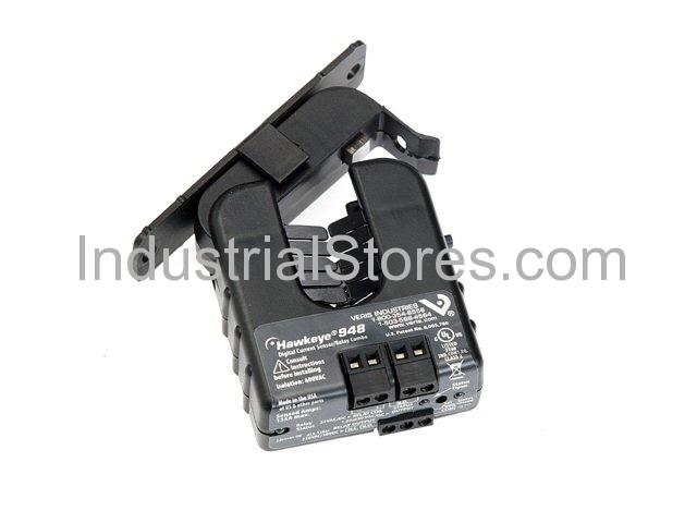 Veris H-948 2.5-135A Adjustable Current Switch with Relay