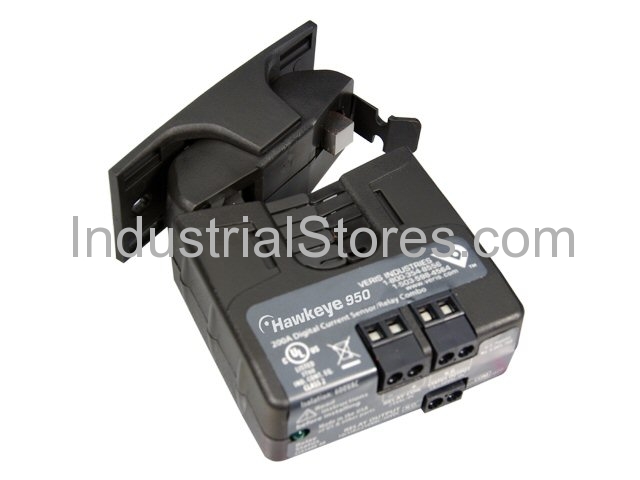 Veris H-950 Current Switch Relay SPST 9-12Vdc Coil