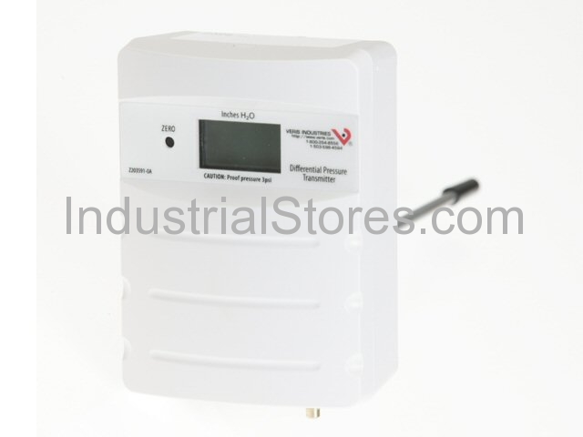 Veris PXDLX02S 0-10" /0-2.5Kpa Duct Transducer with LCD