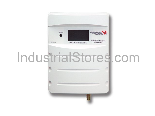 Veris PXPLN02S Panel Mount Static Transducer 0-10" Wc